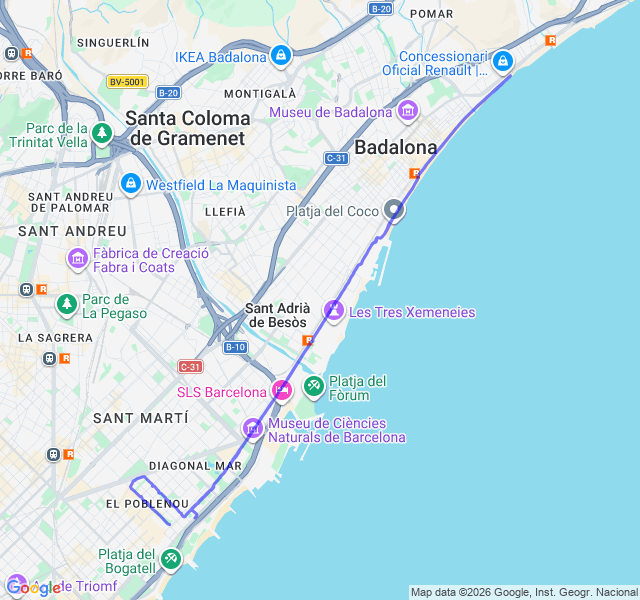 Mappa attività