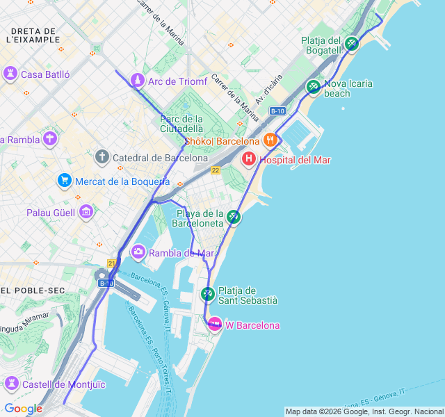 Mappa attività